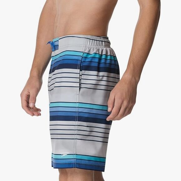 NWT Speedo Eco UPF50 Bondi Board Short Swim Shorts Trunks Blue S M L XL XXL - Picture 3 of 4